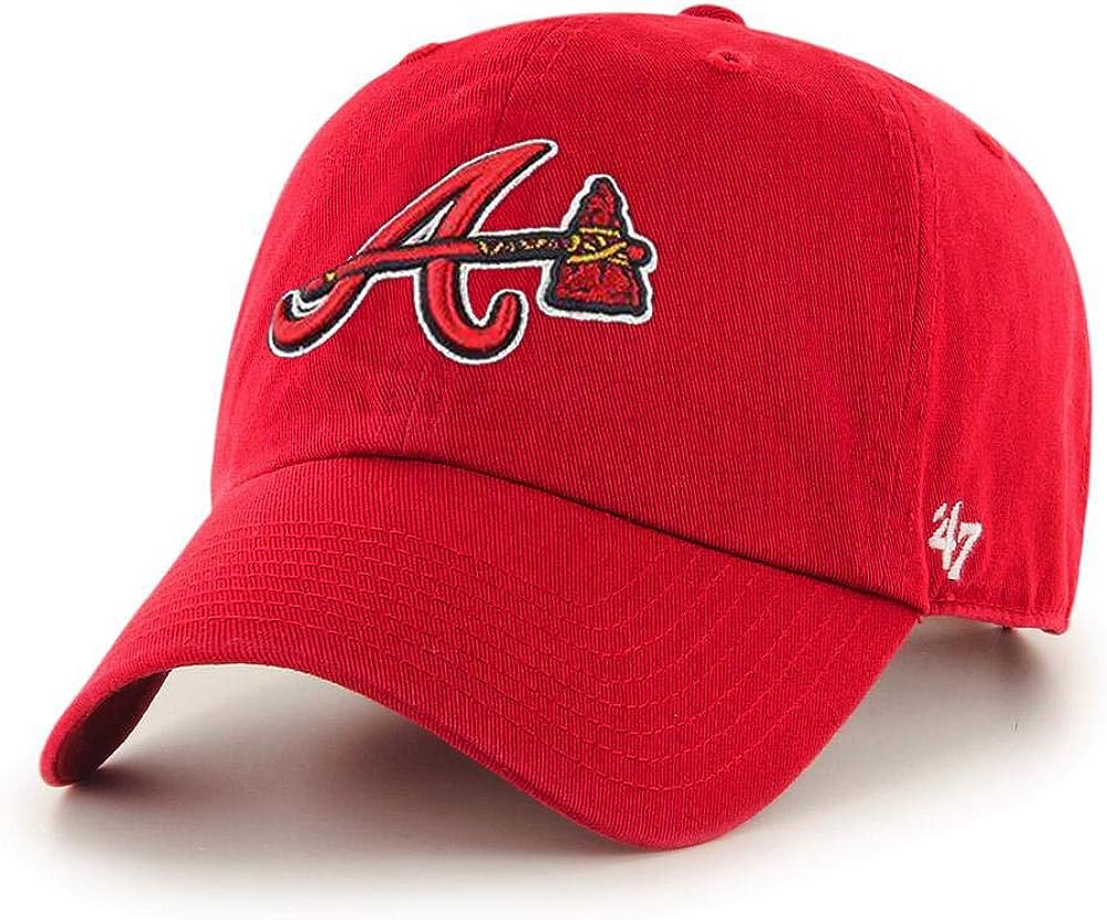 '47 MLB Natural Clean Up Adjustable Hat Cap, Adult One Size