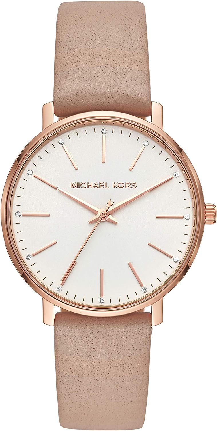 Michael Kors Pyper Women's Watch, Stainless Steel Watch for Women with Steel, Leather, or Silicone Band