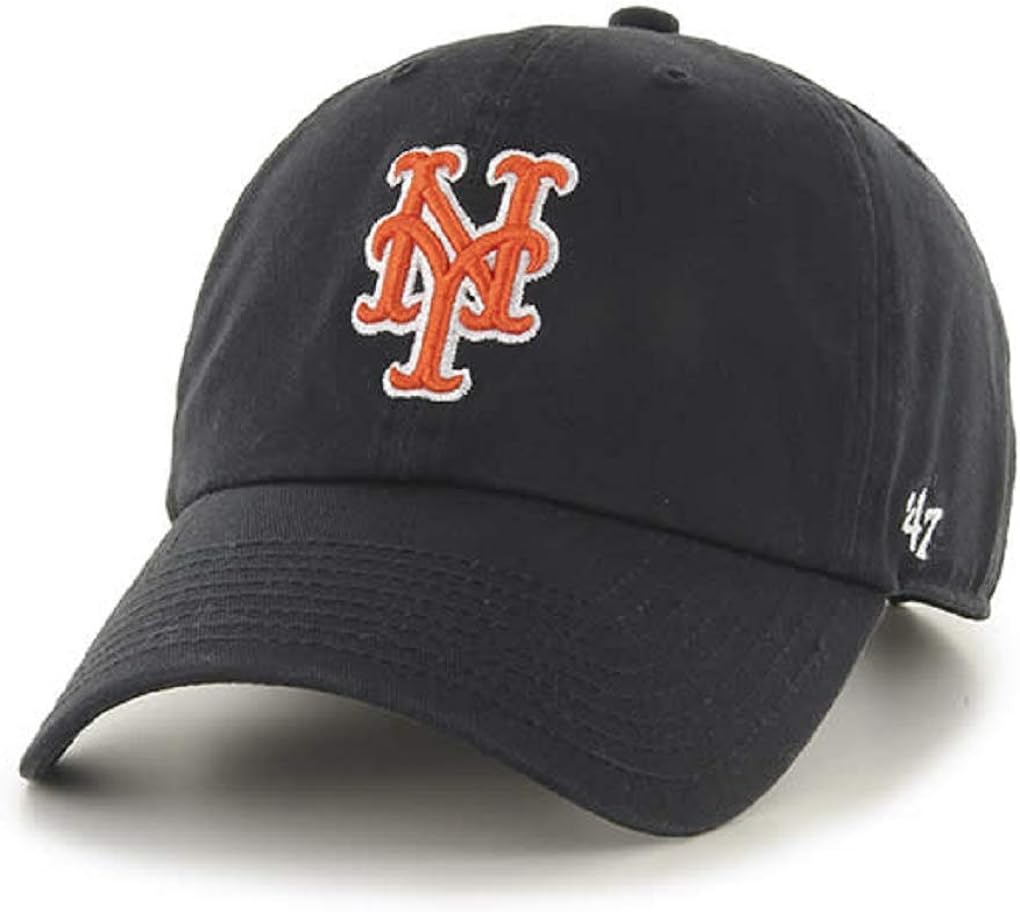 '47 MLB Natural Clean Up Adjustable Hat Cap, Adult One Size