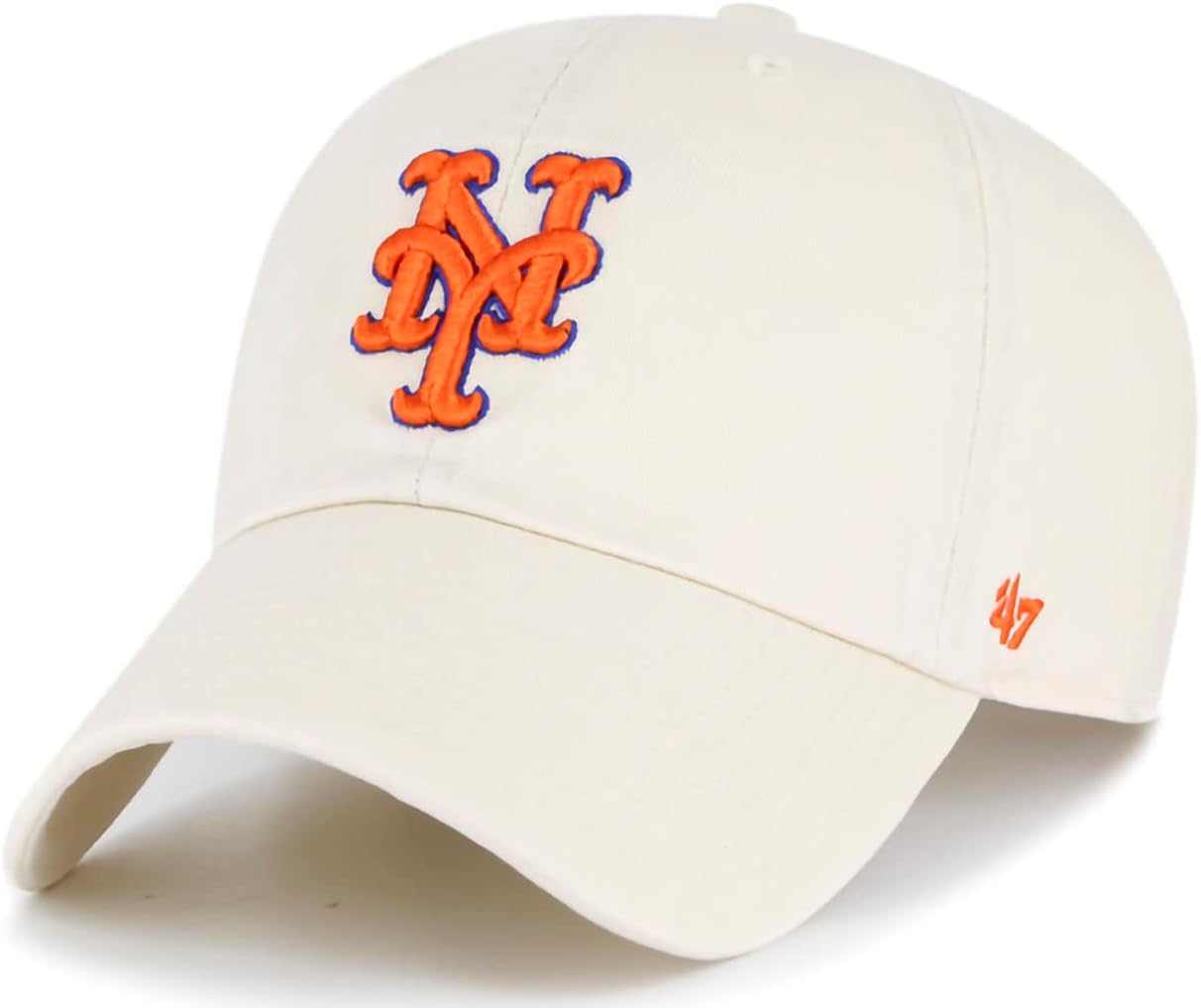 '47 MLB Natural Clean Up Adjustable Hat Cap, Adult One Size