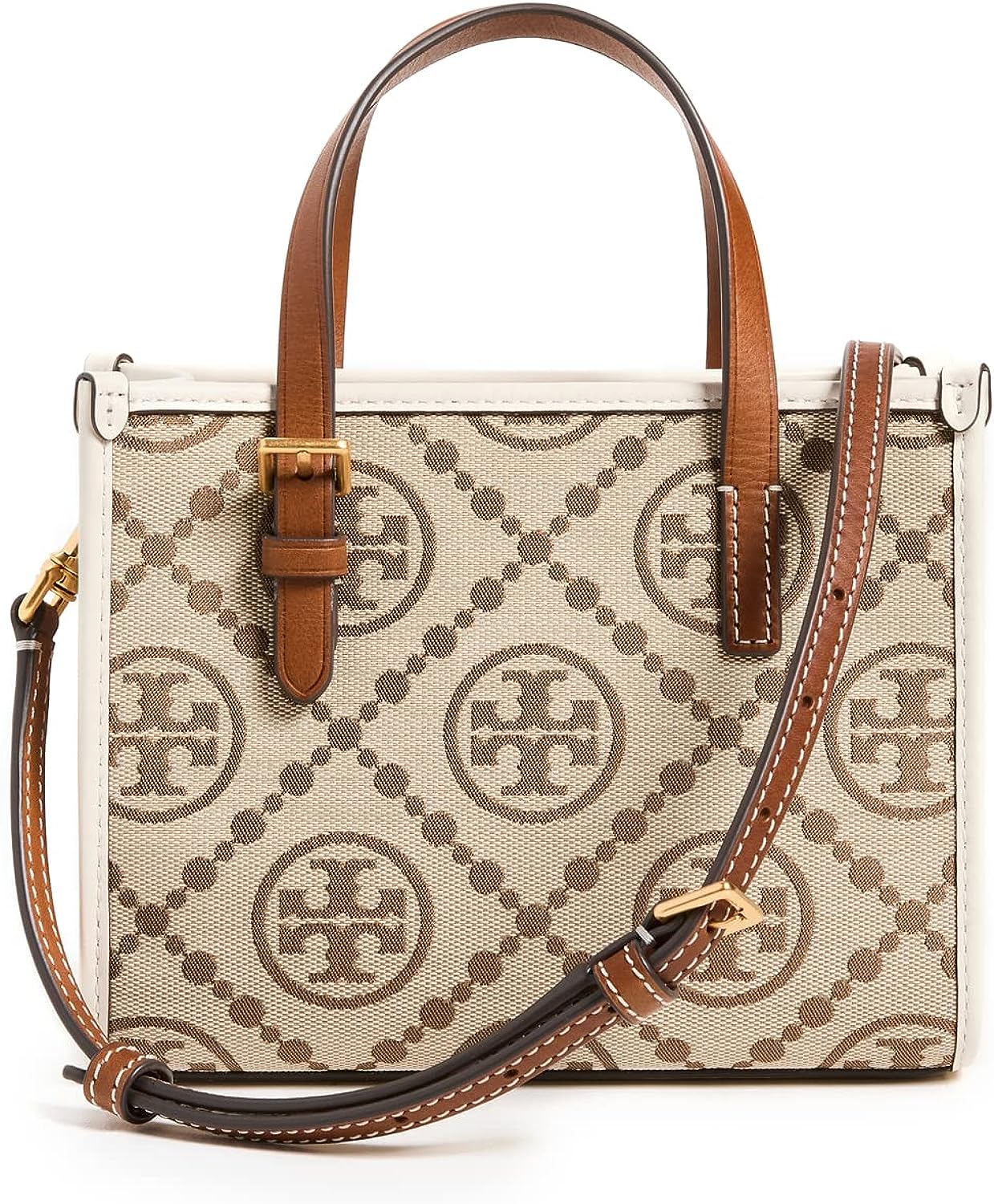 Tory Burch Women's T Monogram Jacquard Mini Tote