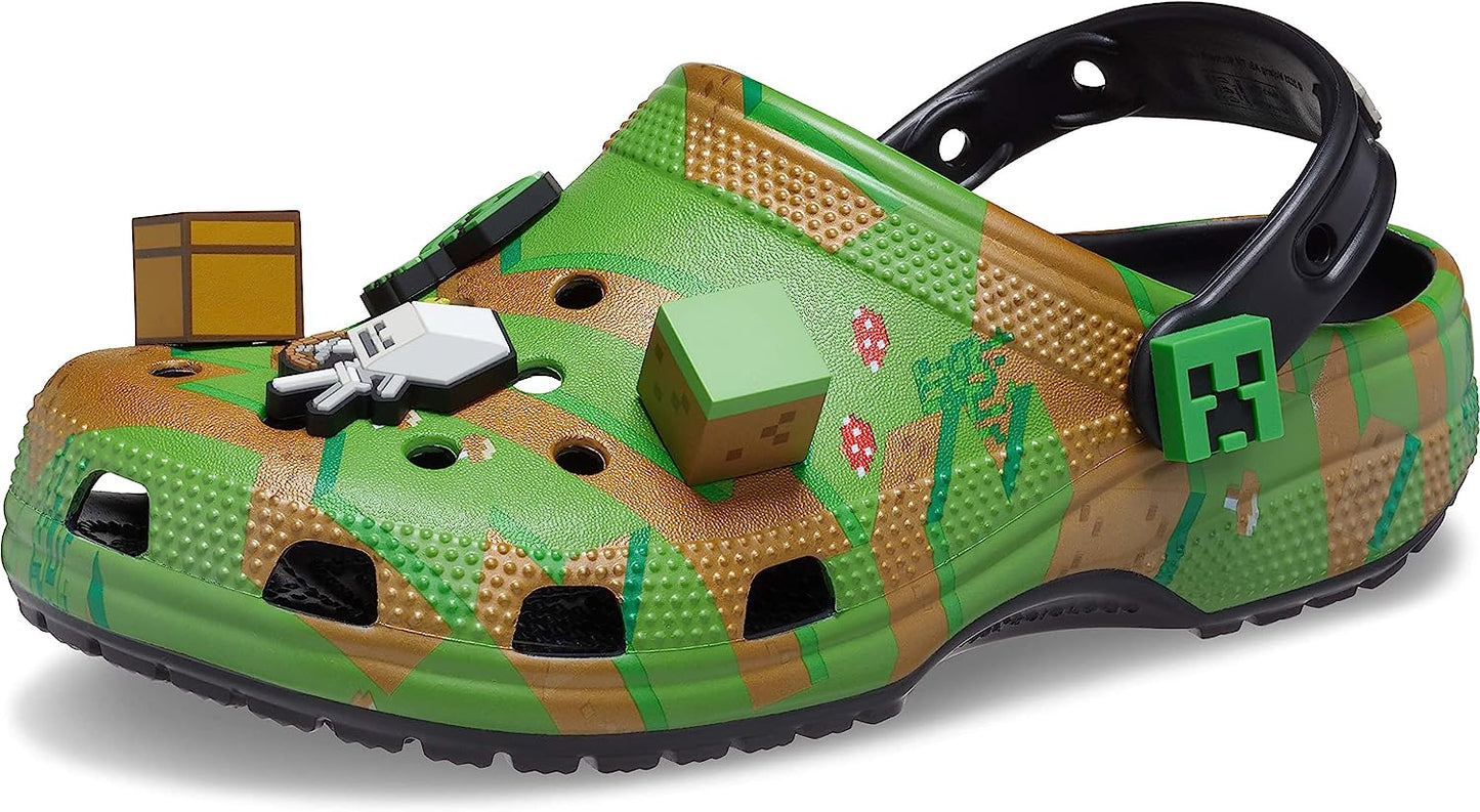 Crocs Unisex-Adult Classic Minecraft Clog