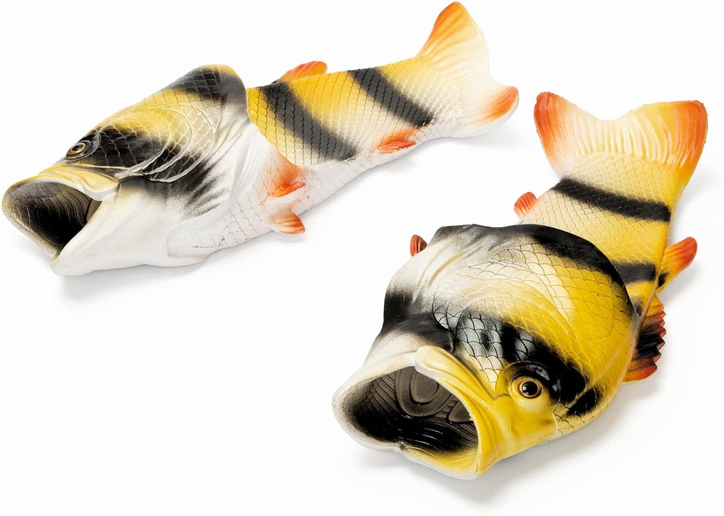 Coddies Fish Flip Flops | The Original Fish Slippers | Funny Gift, Unisex Sandals, Bass Slides, Pool, Beach & Shower Shoes | Men, Women & Kids