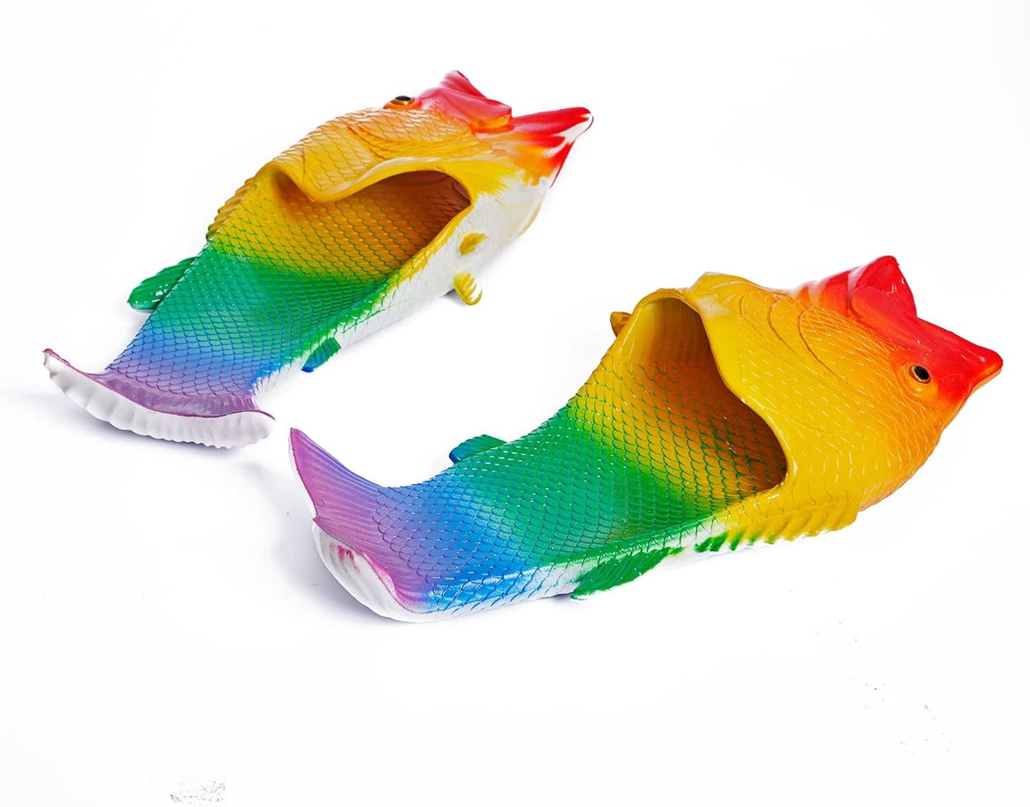 Coddies Fish Flip Flops | The Original Fish Slippers | Funny Gift, Unisex Sandals, Bass Slides, Pool, Beach & Shower Shoes | Men, Women & Kids