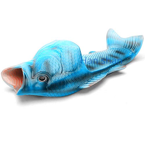 Unisex Fish Slippers, bass Sandals, Animal Slippers Animal Fish Slippers,
