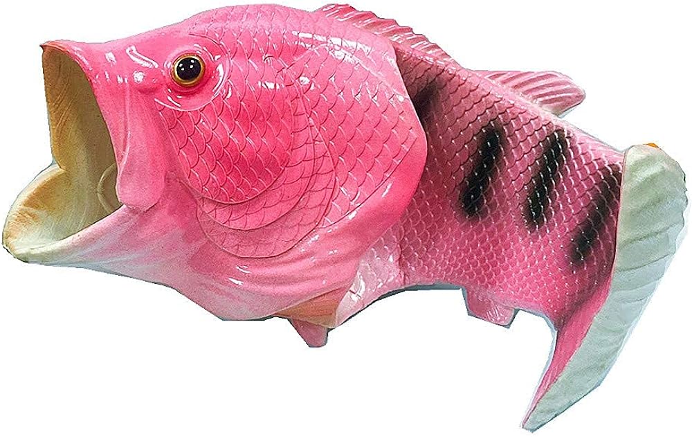 Unisex Fish Slippers, bass Sandals, Animal Slippers Animal Fish Slippers,