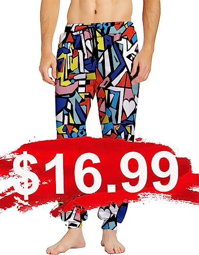 RAISEVERN Mens Sweatpants with Pockets Joggers for Men Sports Casual Sweat Pants with Drawstring