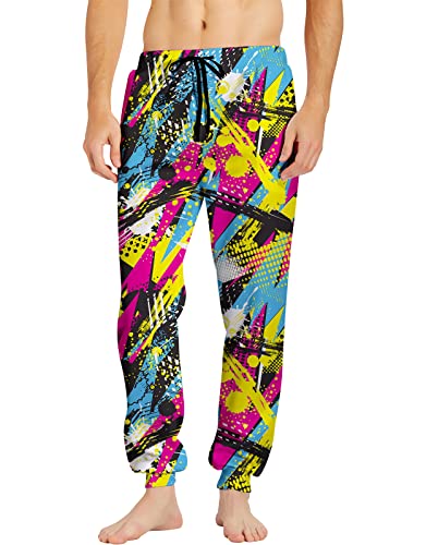 RAISEVERN Mens Sweatpants with Pockets Joggers for Men Sports Casual Sweat Pants with Drawstring