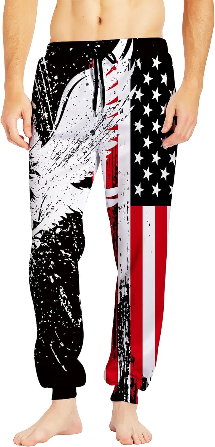 RAISEVERN Mens Sweatpants with Pockets Joggers for Men Sports Casual Sweat Pants with Drawstring
