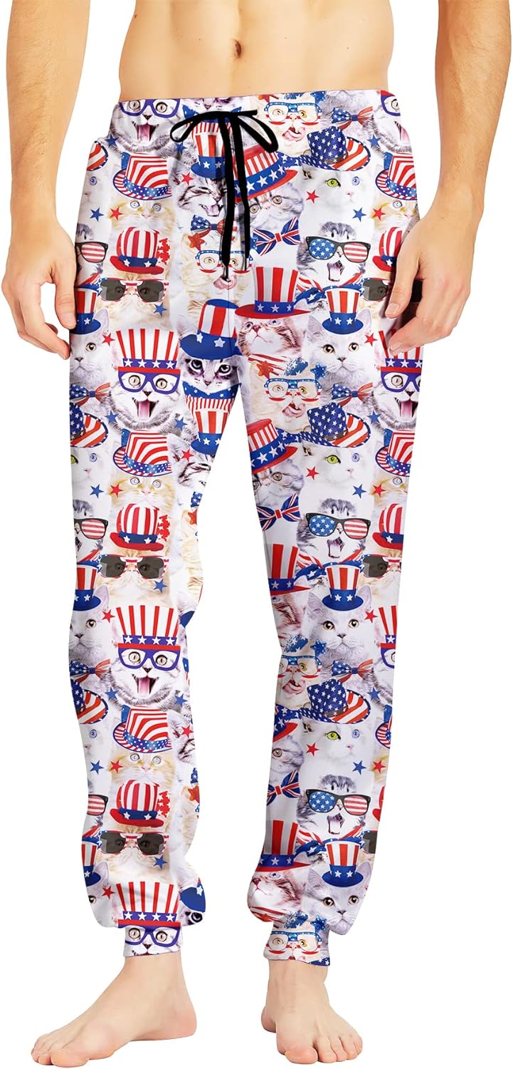 RAISEVERN Mens Sweatpants with Pockets Joggers for Men Sports Casual Sweat Pants with Drawstring
