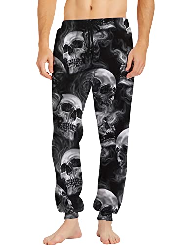 RAISEVERN Mens Sweatpants with Pockets Joggers for Men Sports Casual Sweat Pants with Drawstring