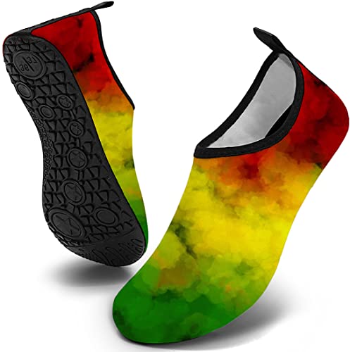 WEED WATER SHOES Water Shoes for Mens Womens Quick-Dry Aqua Socks Swim Beach Shoes for Outdoor Surfing Yoga