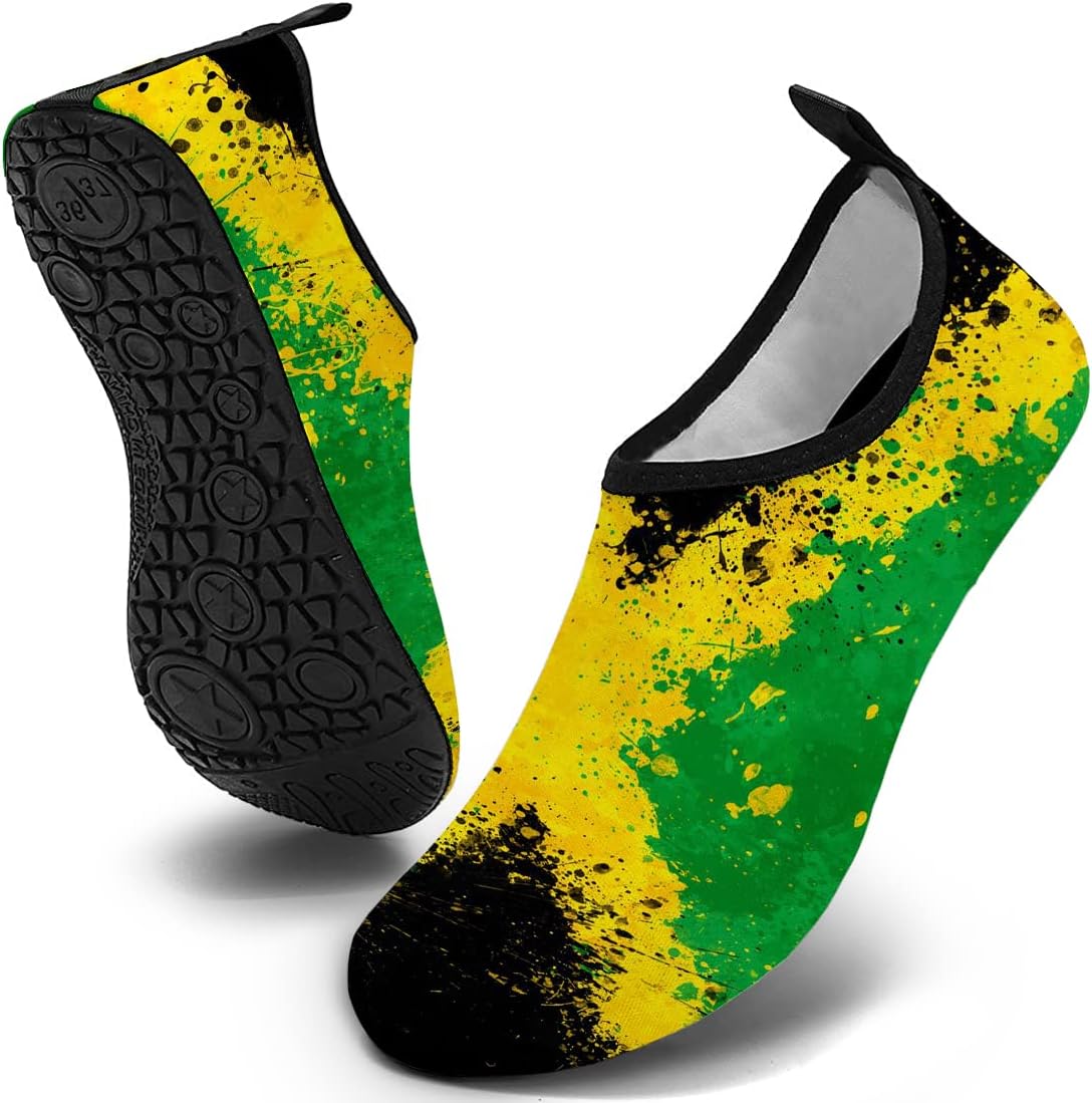 WEED WATER SHOES Water Shoes for Mens Womens Quick-Dry Aqua Socks Swim Beach Shoes for Outdoor Surfing Yoga